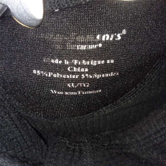 Terramar Body Sensor Zip Up Jacket Black Size XL - Picture 4 of 8